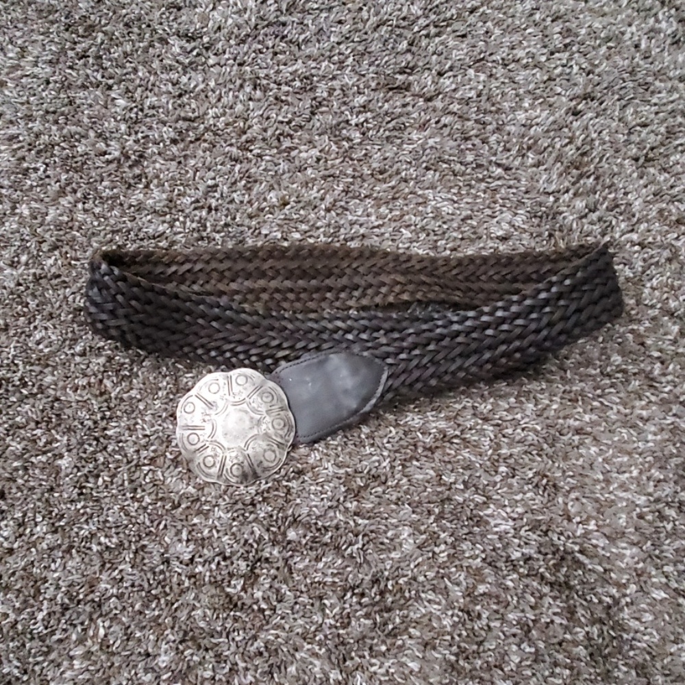 Dark brown Abercrombie & Fitch leather belt